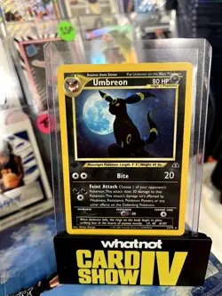 Pokemon Neo Discovery Umbreon 13/75 First Edition Discovery "Read Description" - Image 1