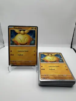 Lot Of 50 Pokemon Perfect Order - Makuhita - Black Star Promo - Cosmos - Image 1