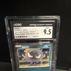 Gastly 123/217 Ascended Heroes English 2026 CGC 9.5 Basic 70HP Regular - Image 2