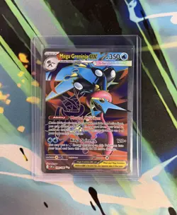 Mega Greninja ex Pokemon Chaos Rising 100/086 Full Art Ultra Rare - Image 3
