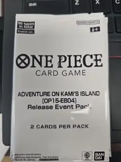 One Piece TCG Adventure on Kami's Island Release Event Pack Sealed op15 op-15 - Image 1
