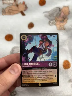 Disney Lorcana Wilds Unknown Luisa Madrigal Confident Climber 60/204 Legendary - Image 1