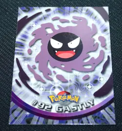 Gastly #92 Topps TV Animation Edition Series 2 2000 - Pokemon Card TCG (LP) - Image 3