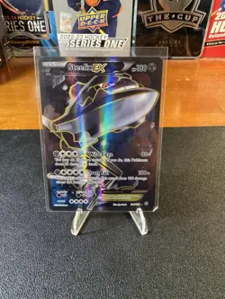 Pokemon TCG Steelix-EX Holo Full Art Ultra Rare Card Steam Siege 108/114 - Image 1
