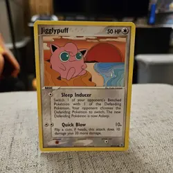 Jigglypuff Pokemon TCG FireRed And LeafGreen Common Card #65/112 - Image 1