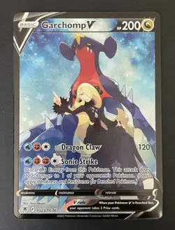 2-Card Lot Cynthia's Ambition GG60 Crown Zenith Garchomp V TG23 Astral Radiance - Image 4