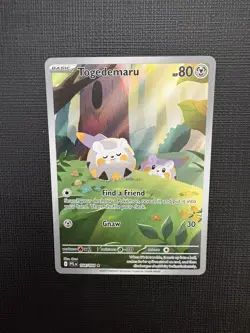 Pokemon Card Togedemaru Illustration Rare Phantasmal Flames 104/094 Near Mint - Image 3