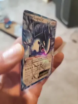 Lugia EX 102/113 Pokemon TCG Legendary Treasures Black White Rare Card LP - Image 3