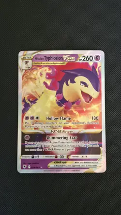 Pokemon TCG Hisuian Typhlosion VSTAR Astral Radiance Ultra Rare Card 054/189 NM - Image 1