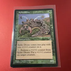 Magic the Gathering MTG Spike Drone (258) Tempest LP - Image 1