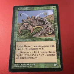 Magic the Gathering MTG Spike Drone (258) Tempest LP - Image 2