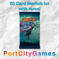 50 Card Merfolk lot Magic MTG w/ Rares + FREE bonus Rares & Booster Packs! - Image 1