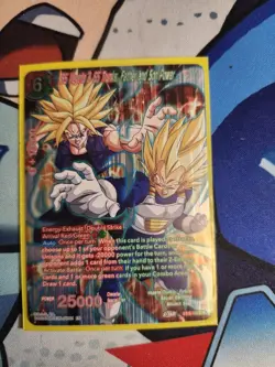 SS Vegeta & SS Trunks, Father and Son Power SPR BT25-128 Dragon Ball Super Card - Image 1