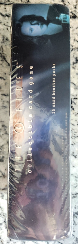 The X-Files CCG, Expansion Edition Booster Box w/ Teamwork Card SEALED NEW !!!! - Image 5
