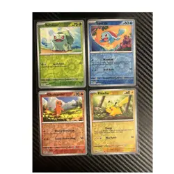 Costco 151 Mini Tin Promo Cards - Cosmo Reverse Pokemon Holo Card Set - NM - Image 1