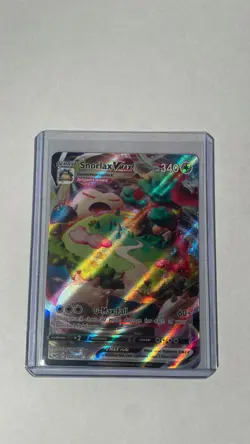 Pokemon Snorlax VMAX 142/202 Sword & Shield Full Art Rare Holo VMAX NM - Image 1