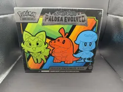 Pokemon Paldea Evolved Elite Trainer Box (ETB has tear) - Image 1