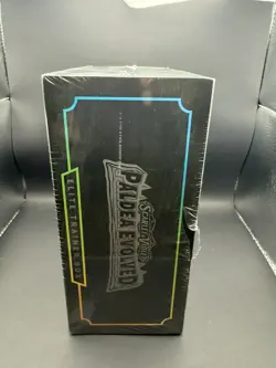 Pokemon Paldea Evolved Elite Trainer Box (ETB has tear) - Image 4