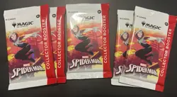 Magic The Gathering MTG Marvel Spiderman SEALED Collector Booster Pack IN HAND - Image 1