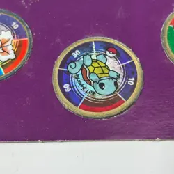 1999 Pokemon Battling Coin Game Hasbro Charizard #06 Squirtle #07 Goldeen #118 - Image 4