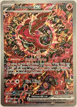 Oricorio EX MEP 024 UPC Promo Pokemon TCG Blackstar Promo - NM - Image 1