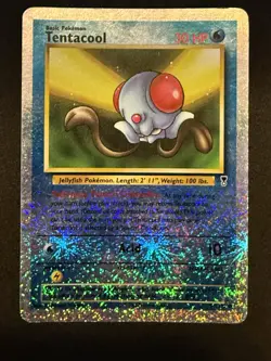 Tentacool Legendary Collection 96/110 Reverse Holo English 30 HP Pokemon #96 - Image 2