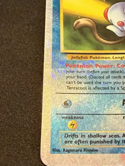 Tentacool Legendary Collection 96/110 Reverse Holo English 30 HP Pokemon #96 - Image 3