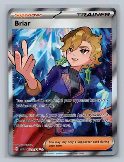 Briar 163/142 Ultra Rare Stellar Crown Pokemon NM - Image 1