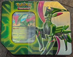 Pokemon TCG Paradox Clash Iron Leaves EX Sealed Tin Factory Sealed - Image 1
