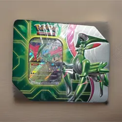Pokemon TCG Paradox Clash Tin Iron Leaves ex Holo Promo SVP062 - Image 1
