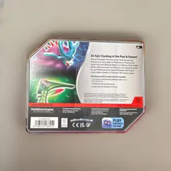 Pokemon TCG Paradox Clash Tin Iron Leaves ex Holo Promo SVP062 - Image 2