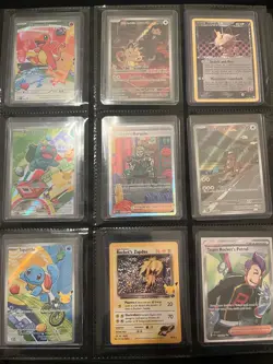 Pokemon binder collection lot and more singles - Image 1