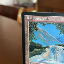 MTG Magic The Gathering Rainbow Vale Fallen Empires Land - Image 5