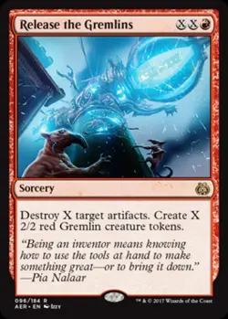 Release the Gremlins - Near Mint MTG Aether Revolt - Image 1