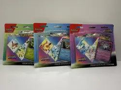 Full Set- Pokemon TCG Prismatic Evolutions Tech Sticker Collection- x3 - Image 1