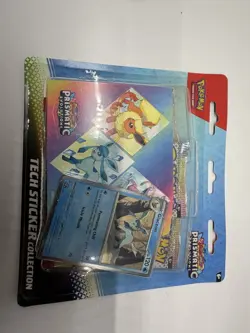 Full Set- Pokemon TCG Prismatic Evolutions Tech Sticker Collection- x3 - Image 5