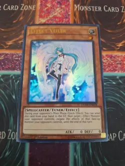 Yu-Gi-Oh Effect Veiler DUDE-EN028 Ultra Rare 1st Edition NM - Image 1