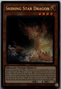 Shining Star Dragon Secret Rare Battles of Legend: Terminal Revenge BLTR-EN002 L - Image 1
