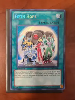 Fifth Hope - LCGX-EN098 - Secret Rare - NM 1st Ed - Yugioh - Image 1