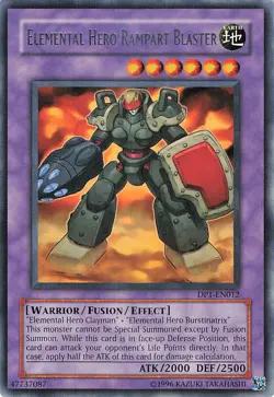 Yu-Gi-Oh! TCG Elemental Hero Rampart Blaster - Image 1