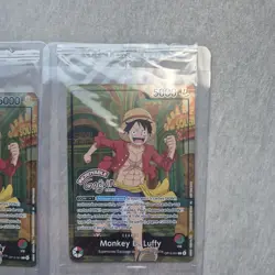 One Piece Musee Grevin Luffy Promo OP13-001 x2 ship today - Image 3