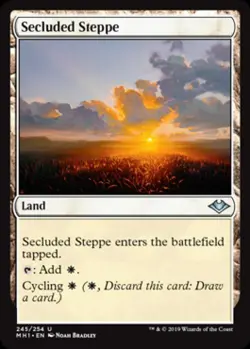 Secluded Steppe - Near Mint MTG Modern Horizons - Image 1