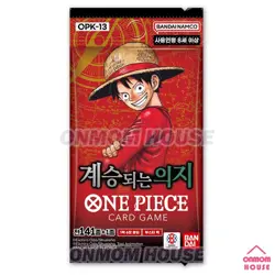 One Piece TCG Card CARRYING ON HIS WILL Booster Korean BOX (OPK-13) - Image 3