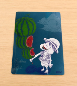 One Piece Luffy Natsukomi Card Jump Japan Limited Anime Signed Rare metakira - Image 1