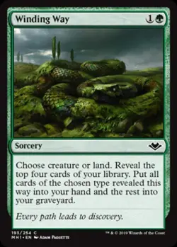 Winding Way - Near Mint MTG Modern Horizons - Image 1