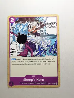 Sheep's Horn OP01-117 C - One Piece Card Game - Romance Dawn - Image 1