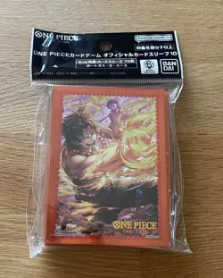 One Piece Card Game Sleeves Vol. 10 - Portgas D. Ace 70 Stuck Schutzhullen - Image 1