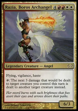 Razia, Boros Archangel - Medium Play MTG Planechase - Image 1