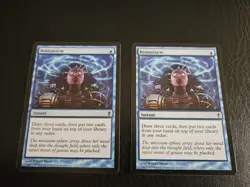 MTG Brainstorm x2 - Conspiracy - Near Mint - Image 1