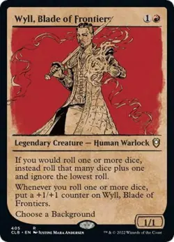 Wyll, Blade of Frontiers (Showcase) - Near Mint MTG - Image 1